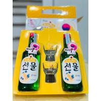 ราคา โซจูซันมูล Gift Set Limited โซจู2ขวด พร้อมแก้ว2ใบ มี2รสชาติให้เลือก (21298747602)