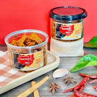 ราคา โปร 1 1 น้ำพริกหมูกระจก โคตรแซ่บ ไม่ใส่วัตถุกันเสีย ไม่อมน้ำมัน กรอบนาน น้ำพริกกากหมู กากหมูแน่นๆ (20761028346)