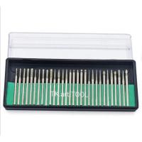 ราคา ดอกหัวเพรช 30 ดอก แกน2 35มิลและแกน 3 มม ดอกเจียรเพรช หัวเจียรเพชร สำหรับเจียรแกะสลัก (20550293462)