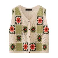 ราคา เสื้อสินค้าเข้าใหม่ เสื้อกั๊กถักไหมพรมสไตล์โคเรีย สีทูโทนลายดอกทานตะวัน ใส่แล้วเหมือนออนนี่เกาหลี พร้อมส่ง 2 สี (20541695176)