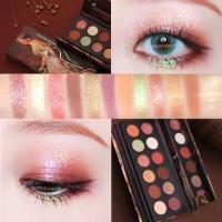ราคา 8046 ใหม่ แท้ novo hojo Art Silky Eyeshadow Palette อายแชโดว์พาเลต 12สี (2396404497)