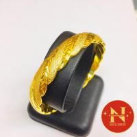 ราคา กำไลทองลายเปีย ฟรีไซส์ เปีย2เส้น เปีย4เส้น ทองชุบ ทองหุ้ม เสมือนจริง byนพคุณห้างทอง (20552602147)