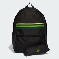 ราคา Adidas กระเป๋าเป้ Classic Horizontal 3 Stripes Backpack Black Pulse Lime HY0743 (20007598700)