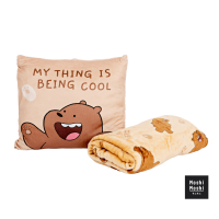 ราคา Moshi Moshi หมอนผ้าห่ม หมอนผ้าห่มขนาดพกพา ลาย We Bare Bears ลิขสิทธิ์แท้ รุ่น 6100003100 3102 (21263575289)
