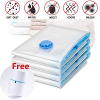 ราคา ปั๊มไฟฟ้า 4ชิ้น แพ็ค70X100ซม ถุงสูญญากาศความจุขนาดใหญ่จัดสำหรับเก็บเสื้อผ้ากระเป๋าเก็บของผ้าห่มหมอน ใส (19779037570)