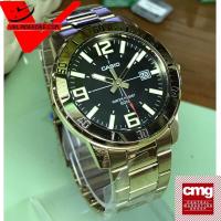 ราคา Veladeedee นาฬิกา Casio Standard นาฬิกาข้อมือ สายแสตนเลสแท้ แสดงวันที่ ประกันCMG รุ่น MTP VD01G 1B หน้าดำ MTP VD01G 9E หน้าทอง (2687336230)