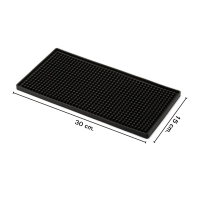 ราคา พร้อมส่ง Bar Mat แผ่นรองบาร์ แผ่นยางกันลื่น แผ่นรองเคาน์เตอร์บาร์ แผ่นรองแก้วน้ำบาร์กันลื่น รุ่นหนาพิเศษ (21344821081)