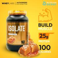 ราคา Whey Labs 100 Isolate Whey Protein 2 lbs เวย์โปรตีนเสริมสร้างกล้ามเนื้อ (20970478323)