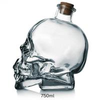 ราคา GF Creative คริสตัลรูปหัวกะโหลก Shot Glass Party โปร่งใสแชมเปญค็อกเทลเบียร์กาแฟขวดไวน์ Doomed Drinkware ฝากรองค็อกเทล (8870371786)