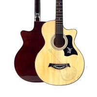 ราคา กีตาร์โปร่งเเละกีตาร์โปร่งไฟฟ้า เเบรนด์ MartinLee รุ่น ML 38CG ขนาด 38 เล่นง่าย คุณภาพดี (19223410077)