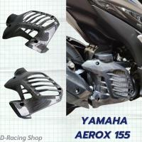 ราคา aerox ครอบหม้อน้ำ เคฟล่าดำ ตะแกรงครอบหม้อน้ำ yamaha aerox155 (13380640123)