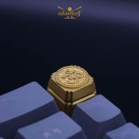 ราคา คีย์แคปแห่งปัญญา Keycap คีย์แคป คีย์แคปเรซิ่นปุ่มกดคีย์บอร์ดมงคล โอม ॐ สัญลักษณ์แห่งปัญญา สัญลักษณ์แห่งความสำเร็จ โชคดี (21124726910)