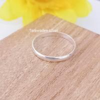 ราคา แหวนเงินแท้92 5 แหวนเกลี้ยง แหวนขัดเงาแบบเกลี้ยงไม่มีลาย แหวนท้องปลิง ขนาด 2 มิล XXเงินแท้ทั้งวง ไม่ใช่เงินชุบXX (15576838257)