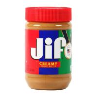 ราคา Jif Peanut Butter จิฟ ครีมมี่ พีนัตบัตเตอร์ เนยถั่วลิสง ชนิดบดละเอียด และบดหยาบ ขนาด 454กรัม g (19478187528)