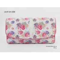 ราคา sale SS กระเป๋าถือสามพับใหญ่ฝาโค้ง ลาย หนังปลากระเบนแท้ หนังวัวสีชมพู (4780320654)