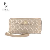 ราคา FN BAG NEW CLASSIC 6 Zippy long wallet กระเป๋าสตางค์พับยาว กระเป๋าสตางค์ซิปรอบ Wallet 1308 24090 (21233033537)