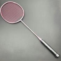 ราคา YONEX High level appearance two edged 6 YY badminton racket full carbon super light pink girls special resistance to play single attack 4 u (19635819154)
