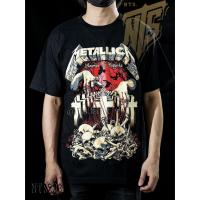 ราคา NTS 236 Metallica Master Of Puppets ROCK เสื้อยืด เสื้อวง เสื้อดำ สกรีนลาย ผ้าหนา NTS T SHIRT S M L XL XXL (9995218501)