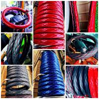 ราคา นวมหุ้มพวงมาลัยรถบรรทุกJp เกรดนิ่ม ขนาด45 46cm สี แดงแก้ว น้ำเงินแก้ว ดำด้ายดำ ดำด้ายแดง รถบรรทุก 6ล้อ10ล้อ สวยนิ่มกระชับหนังเกรดญี่ปุ่น ราคา1100 ส่งฟรี (21192558022)