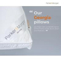 ราคา Parker Morgan หมอนขนเป็ด แท้ 100 รุ่น Georgia จอร์เจีย ขนาดคิง SOFT ระดับนุ่มเบา 80 ขนอก 20 ขนปีก (673770021)