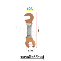 ราคา ซื้อ 10 แพ็ค ลด 60 Chang แพ็ค 10 100 เส้น ฟิวส์ก้ามปู ใช้ได้ทั้ง คัทเอาท์ 2P 3P ฟิวส์ ระบบไฟฟ้า ทองแดงแท้ 100 เลือกขนาด 30A 60A 100A (20249890947)