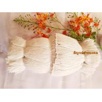 ราคา ด้ายผูกข้อมือ ด้ายมัดมือ ด้ายผูกแขนแต่งงาน มัดละ 1000 เส้น ด้ายฝ้ายดิบ ด้ายมงคล 9 เส้น ฝ้ายดิบธรรมชาติ (18118079866)