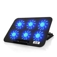 ราคา พัดลมรองโน๊ตบุ๊ค 6 พัดลมระบายความร้อน Game Laptop Cooler pad Cooling Equipment พัดลมรองโน๊ตบุ๊ค พัดลมระบาย notebook แท่นวางโน้ตบุ้ค พัดลมระบายความร้อนโน๊ตบุ๊ค (17406054361)