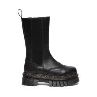 ราคา Dr Martens 30966001 Audrick Tall Nappa Leather Platform Chelsea Boots Black (21369277301)