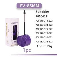 ราคา ท่อ TPU ไฟจักรยานบนถนนเฉียบยางในจักรยาน700C FV45 700x18 32C ทนต่อการเจาะ39ก 65 85มม ยางสำรองมืออาชีพ (20964818921)