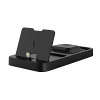 ราคา แท่นชาร์จไร้สายแบบ3 in 1แท่นชาร์จแบบพับได้อย่างรวดเร็วสำหรับ iPhone 15 14 13 12 11 x Apple Watch 8 7 6 airpods Pro (21171052131)