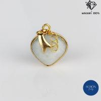 ราคา จี้หยก น้ำเต้าดูดทรัพย์ หัวใจเศรษฐี หยกพม่า หยกแท้ 100 Jadeite Type A ปะหล่น ควอทซ์สีธรรมชาติ งานมือ (14700420607)