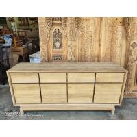 ราคา Free Delivery Teak Wood Craving Cabinet Size L200 D45 D80 cm ตู้วาง ทีวี ไม้ สัก ตู้ลิ้นชัก มินิมอล ไม้สักแท้100 ชั้นวาง Wooden Craving Antique Sideboard (20523520492)