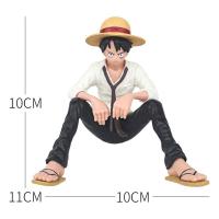 ราคา IJVBTV Kawaii ของเล่นรูปรุ่น Q อะนิเมะรอบพีวีซีหุ่นรุ่นนั่งลูฟี่รูปแบบของเล่นอะนิเมะตุ๊กตาเสื้อลูฟี่รูปการกระทำ (16145556759)