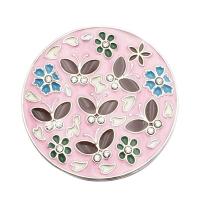 ราคา LANG Folding bag handbag hook purse tote flower shape metal bag table hanger holder (12292144589)