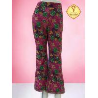 ราคา กางเกงขายาว ทรงขาม้า ผ้าถุงลายโสร่ง สีชมพู (21006219691)