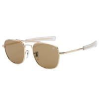 ราคา Aviator Driving Glasses Square Sunglasses Fashion Metal Frame Eyewear Large Frame Men And Women 2022 New Sun Glasses PTQ (15448817728)