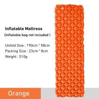 ราคา กลางแจ้ง Sleeping Pad ที่นอน Ultralight Air Cushion Travel พับเตียงไม่มีพนักพิงศีรษะสำหรับเดินทางเดินป่า (21170830200)