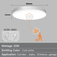 ราคา หลอดไฟ LED E27เซนเซอร์ตรวจจับการเคลื่อนไหวหลอดไฟ220V PIR 5W 7W 9W หลอดไฟอัจฉริยะสำหรับไฟบ้านรับประกัน2ปี (15381574356)