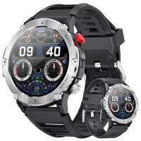ราคา Lige Smart Watch ผู้ชายบลูทูธ S mart W atch ผู้ชาย IP68กันน้ำ360หน้าจอ HD 15วันสแตนด์บายสำหรับ Android iOS ผู้ชายนาฬิกา (20148348922)