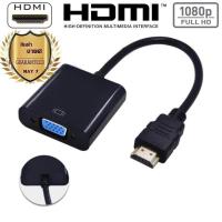 ราคา HDMI to VGA Converter cable Adapter for computer PC notebook DVD more connect to TV Monitor Projector (312893903)