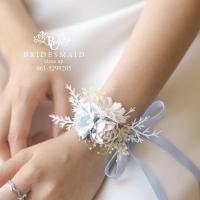 ราคา พร้อมส่ง จาก กทม ข้อมือเพื่อนเจ้าสาว I ดอกไม้ผูกข้อมือเพื่อนเจ้าสาว I ริบบิ้นผูกข้อมือ I Bridesmaid I Wrist corsage (18293717288)