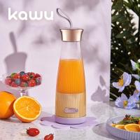 ราคา kawu 280ml เครื่องปั่นน้ำผลไม้พกพา ไร้สายปั่นน้ำผลไม้ พกพา มัลติฟังก์ชั่น ใบมีดสแตนเลส 6 แฉก ความจุแบตเตอรี่ 1200mAh กำลังไฟ 30 วัตต์ รุ่น XW G31 (21286612668)