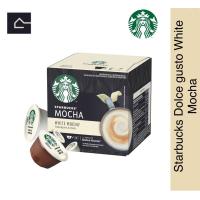 ราคา STARBUCKS BY NESCAFE DOLCE GUSTO MOCHA WHITE สตาร์บัคส์ โดลเช่ กุสโต้ มอคค่า ไวท์ 12แคปซูล กล่อง (20049499401)