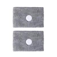 ราคา 2pcs Travel Morning Sickness Wrist Band Anti Nausea Car Van Sea Plane Wristband Anti motion Sickness Bracelet Strap Boats (19997101319)