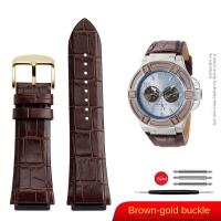 ราคา 22มิลลิเมตรหนังสายสำหรับไจลส์นาฬิกาข้อมือ Guess U0247g3สายโคเเม่โคลเวอร์สีน้ำเงิน W0040g7 W0040g3สำหรับผู้ชาย (20283220159)