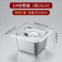ราคา ภาชนะบรรจุสแตนเลสพร้อมฝาปิดสำหรับร้านชานมกล่องใส่ผลไม้กล่องใส่ไข่มุกกล่องใส่แยมผงน้ำแข็งวัสดุเล็กๆตักผลไม้ (20034534125)