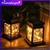 ราคา solar led outdoor light Retro Energy saving Copper Wire Lamp Outdoor Landscape Garden Garden Lamp Copper Wire String Lamp Chandelier Portable Hanging Dual purpose LED Solar Palace Lamp (10841850270)