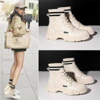 ราคา รองเท้าบูทแฟชั่นสตรีวัสดุหนังโปรโมชั่นใหม่รองเท้าบูทสตรีคุณภาพสูงรองเท้าบูทมาร์ติน (12603739432)