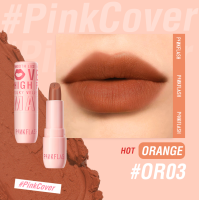 ราคา PINKFLASH PinkCover Cover Girl Velvet Matte Cream Lipstick High Pigment Lasting Silky Soft Smooth Creamy Not Dry (9918921474)