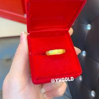 ราคา แหวนทองแท้ครึ่งสลึง YHGOLD รอบวงขนแมว เหลี่ยมรุ้ง ทองคำแท้เยาวราช96 5 มีใบรับประกันค่ะ (17198904804)